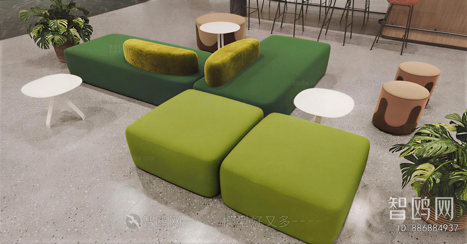 Modern Card Seat Sofa