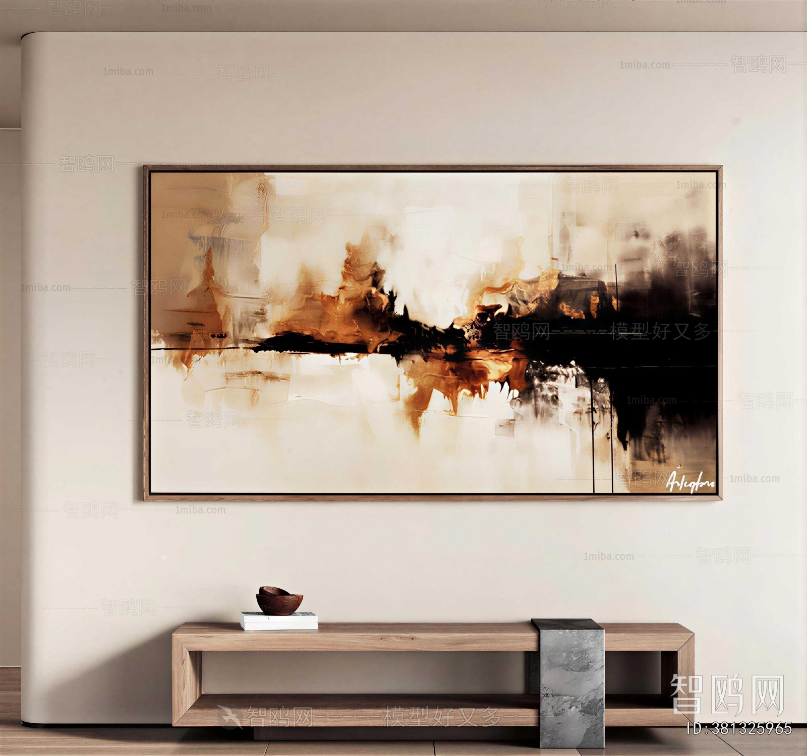 Wabi-sabi Style Painting