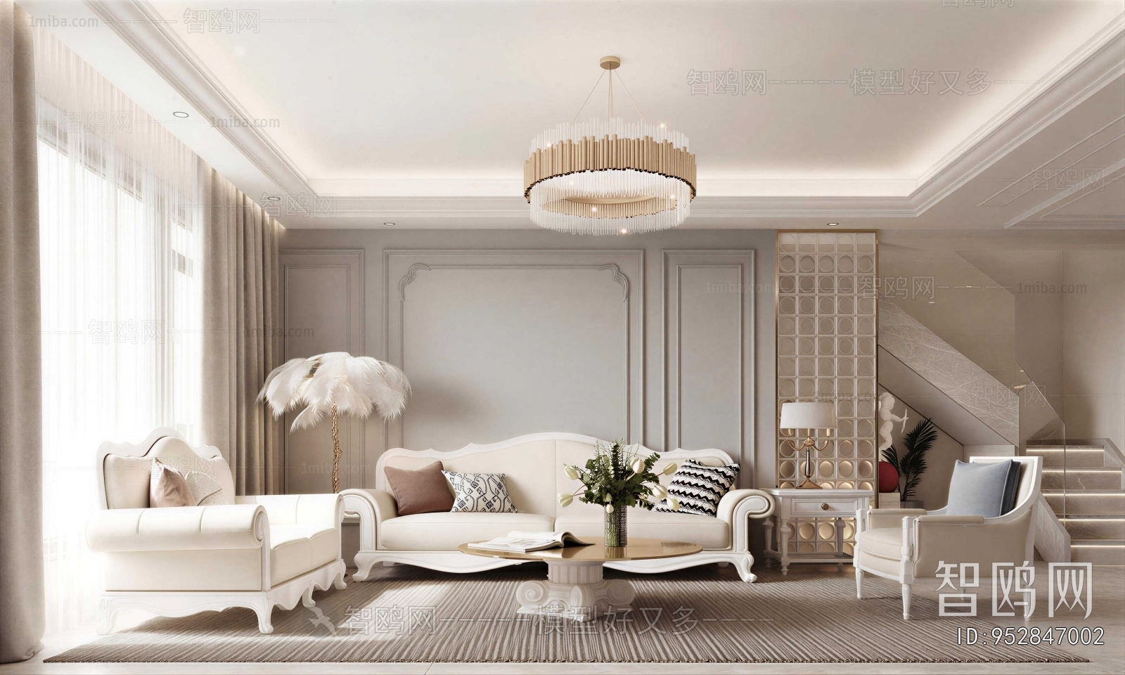 French Style A Living Room
