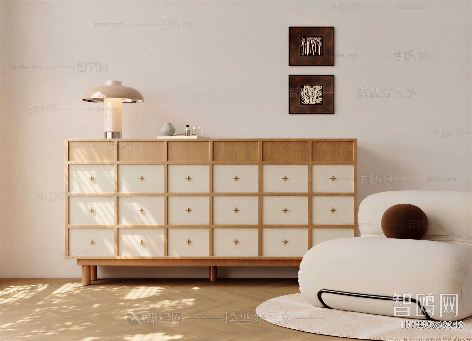 Wabi-sabi Style Chest Of Drawers