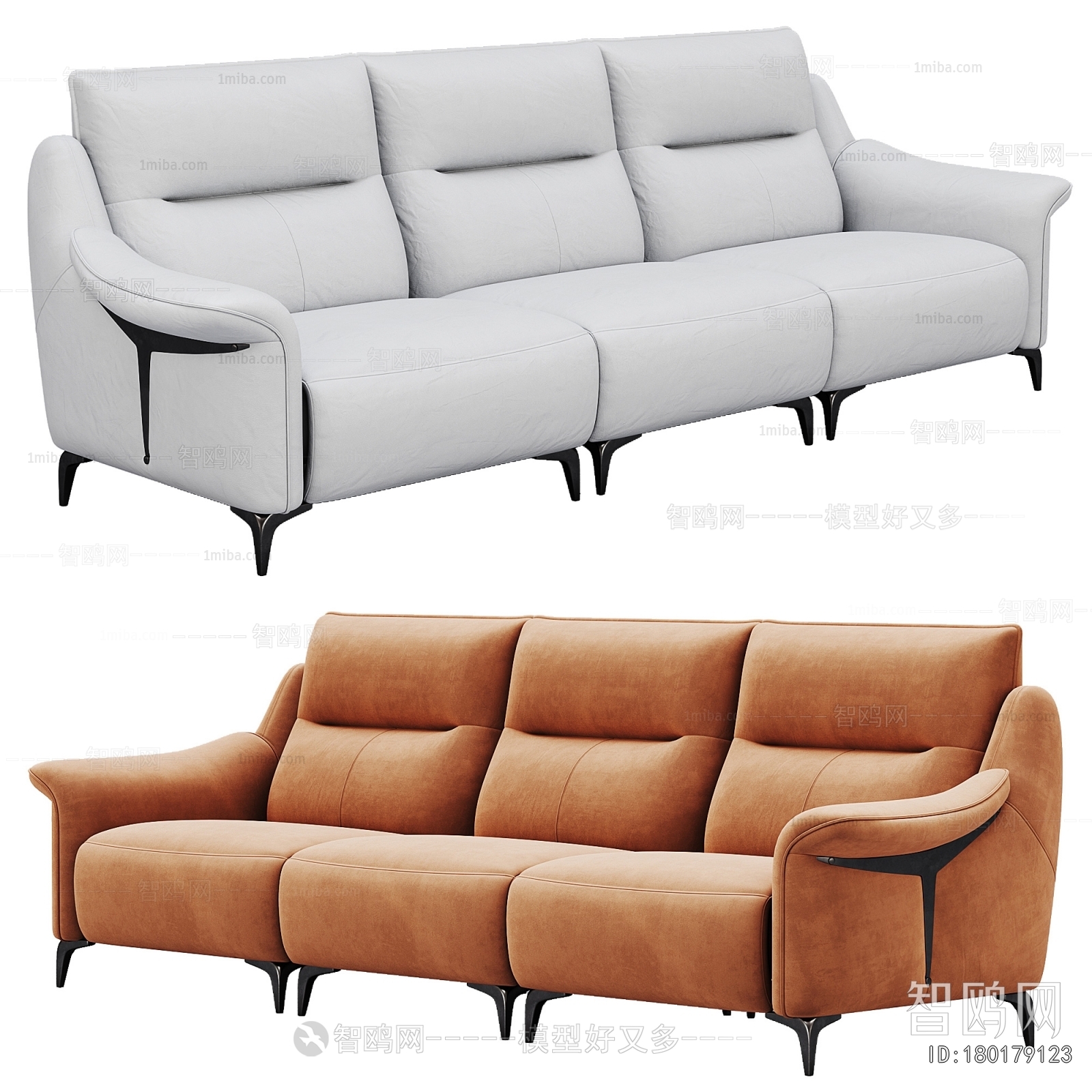 Modern Three-seat Sofa