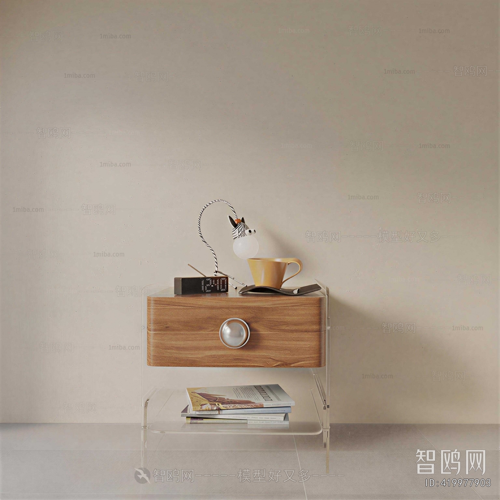 Modern Bedside Cupboard