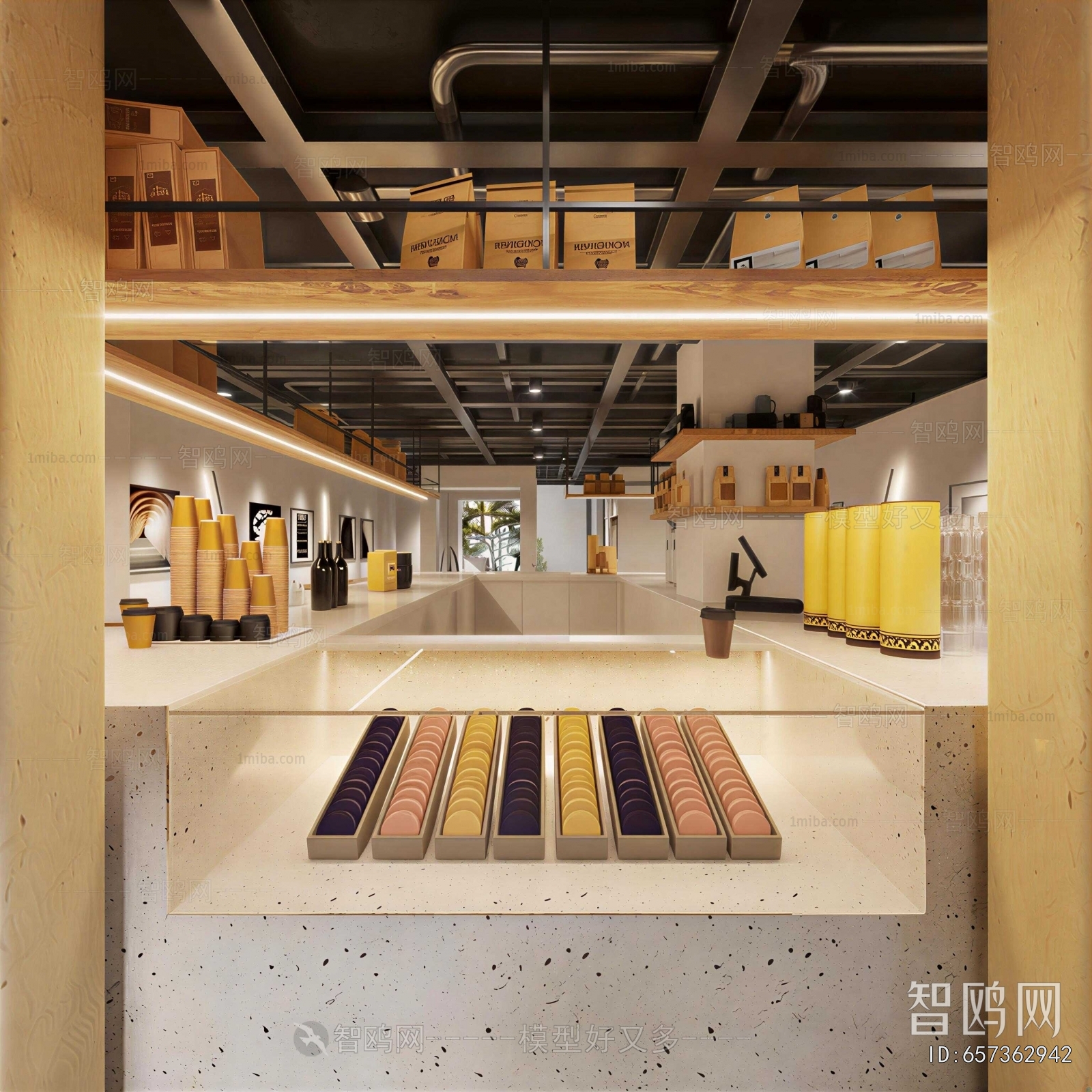 Industrial Style Cafe