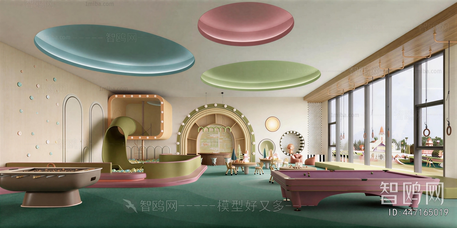 Modern Children's Playroom