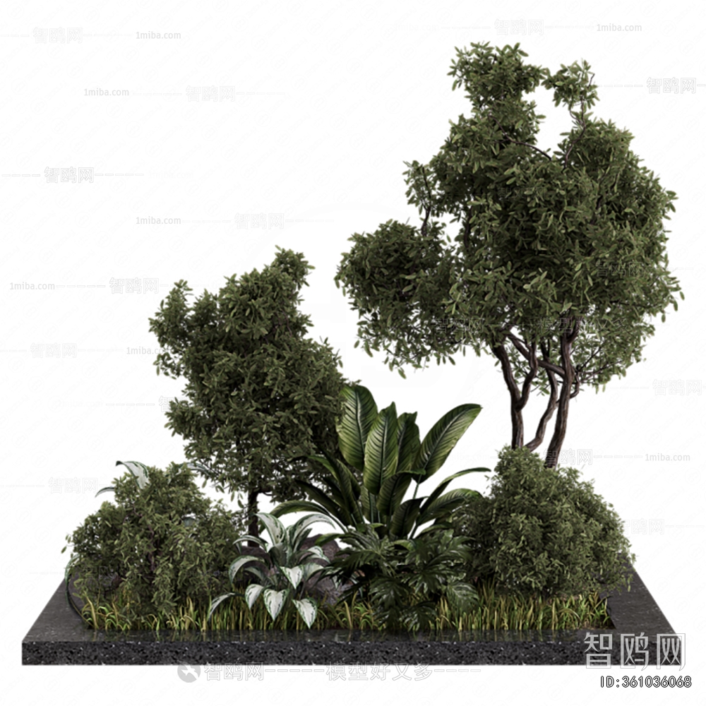 Modern Plant Pile