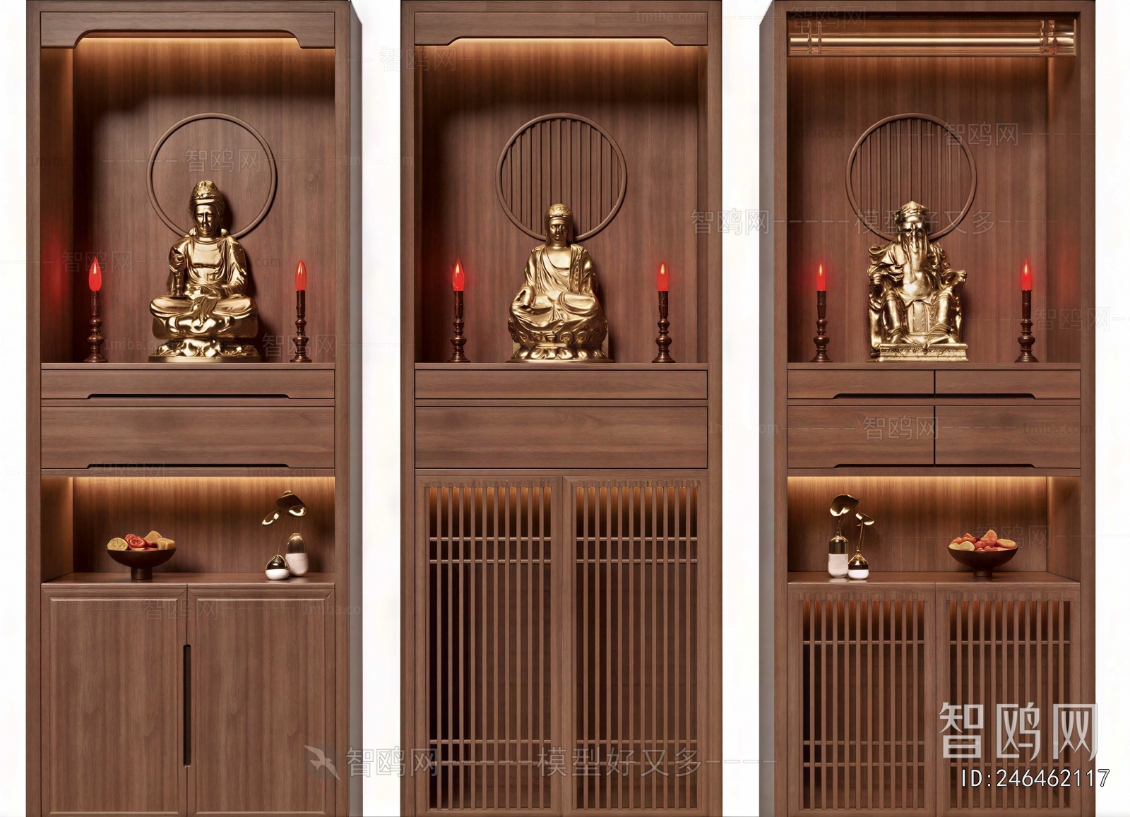 New Chinese Style Buddhist Niche