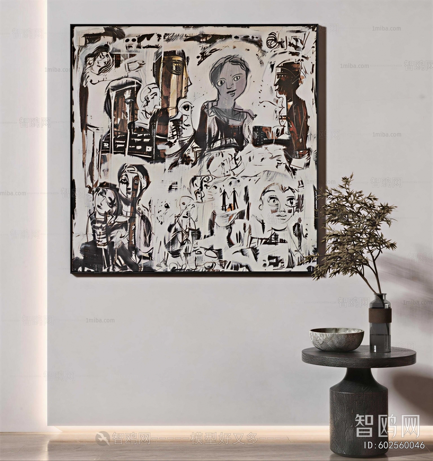 Wabi-sabi Style Painting