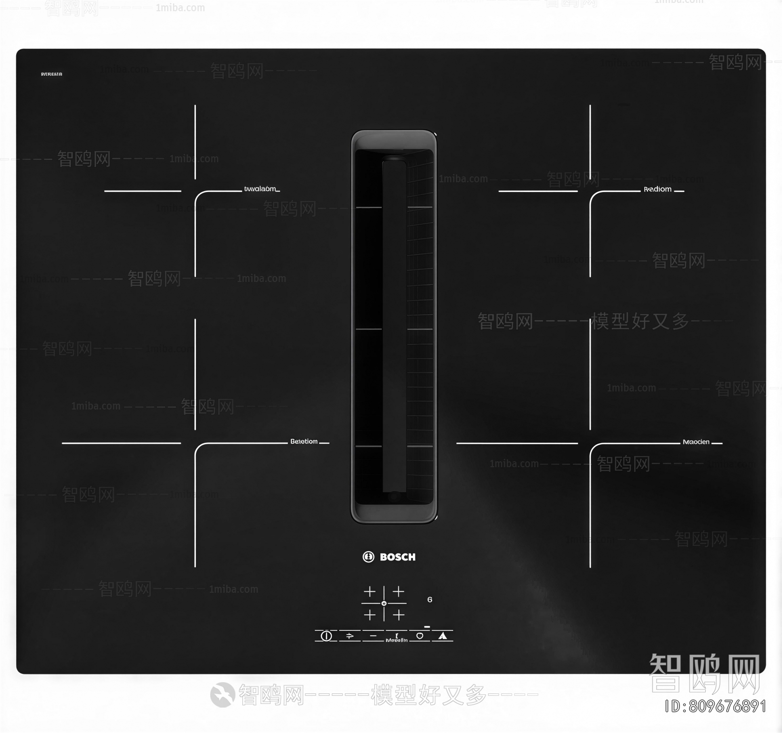 Modern Kitchen Electric Gas Range