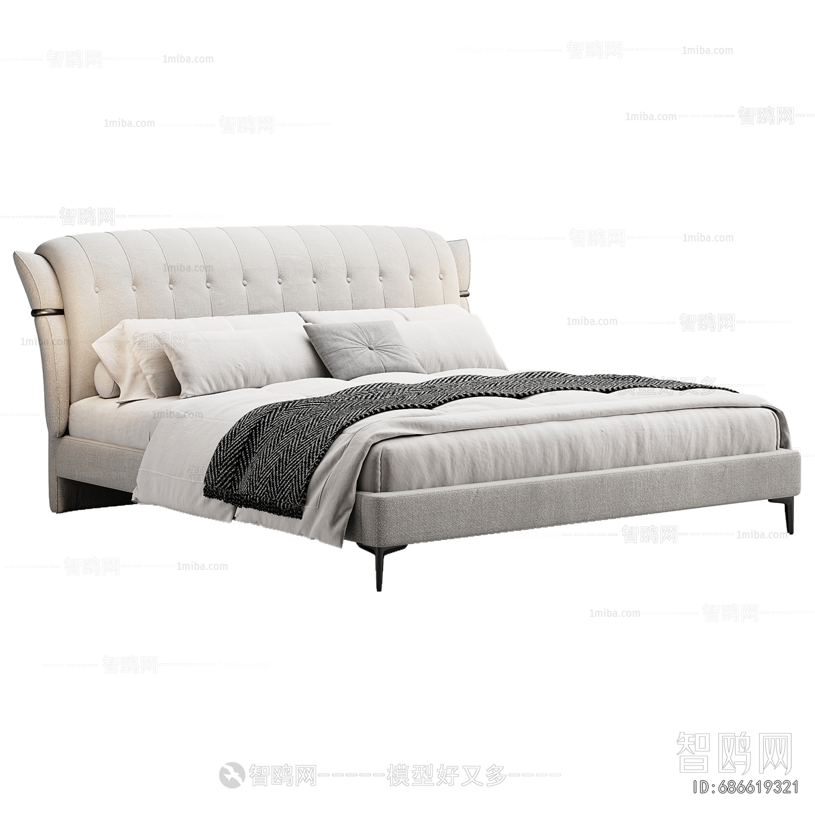 Modern Double Bed