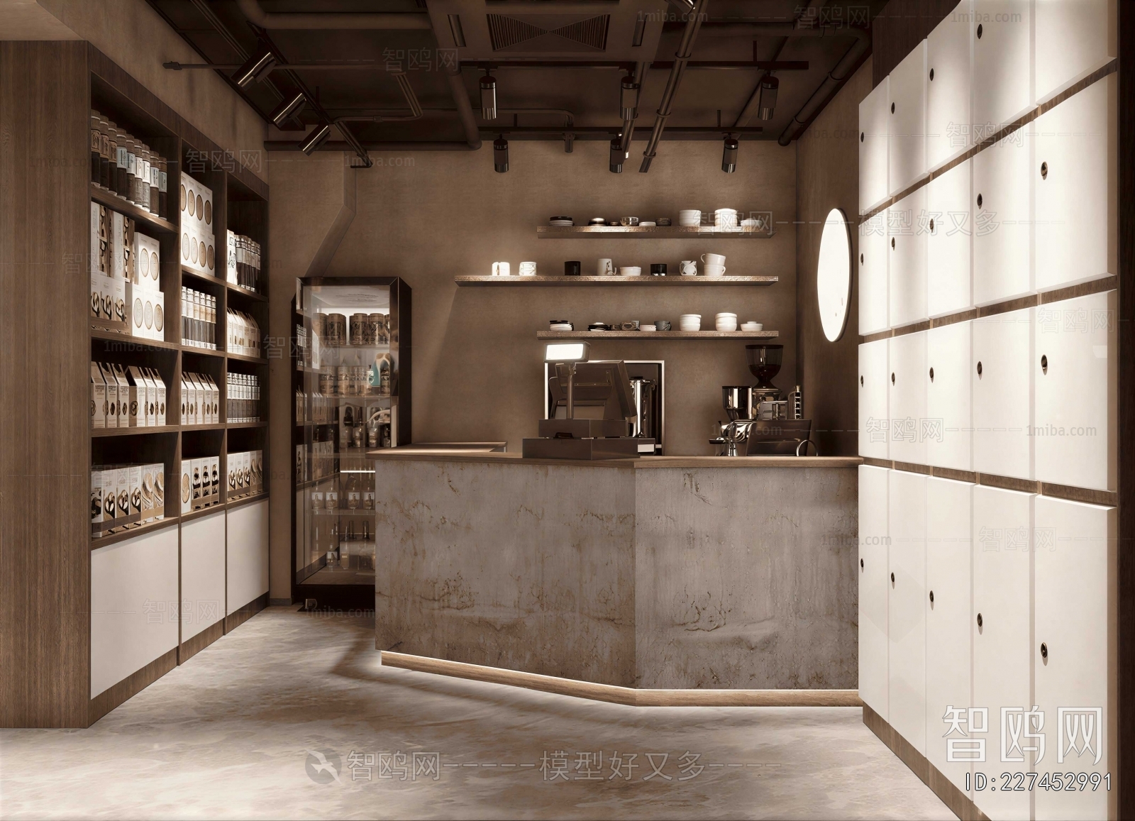 Industrial Style Cafe