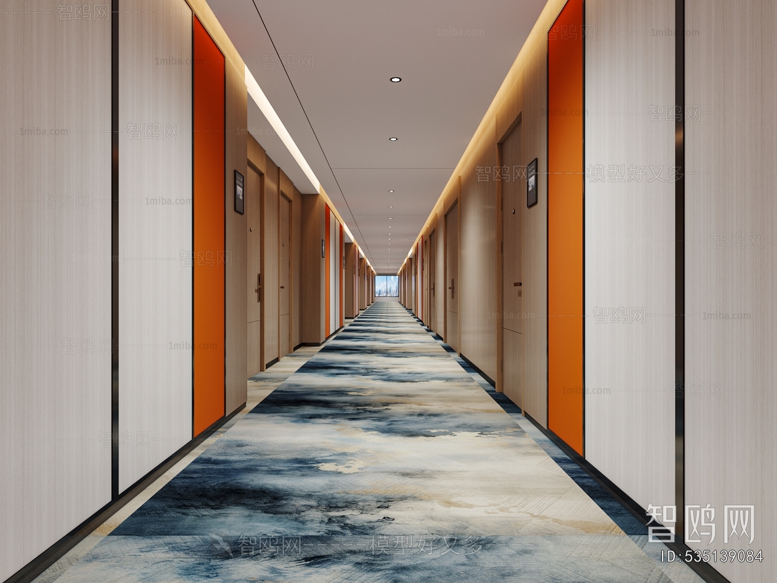 New Chinese Style Corridor