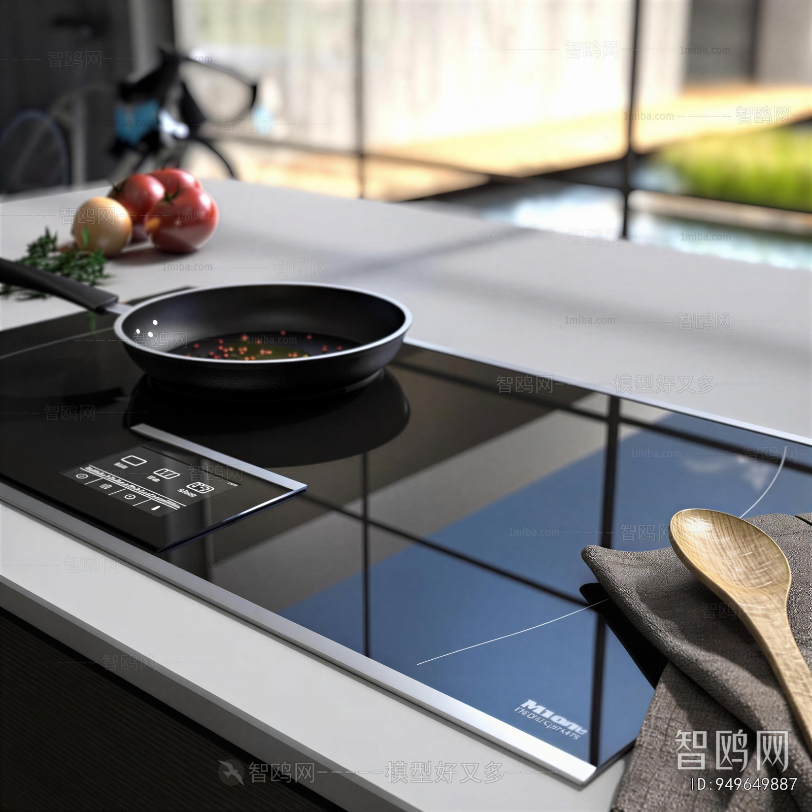 Modern Kitchen Electric Gas Range