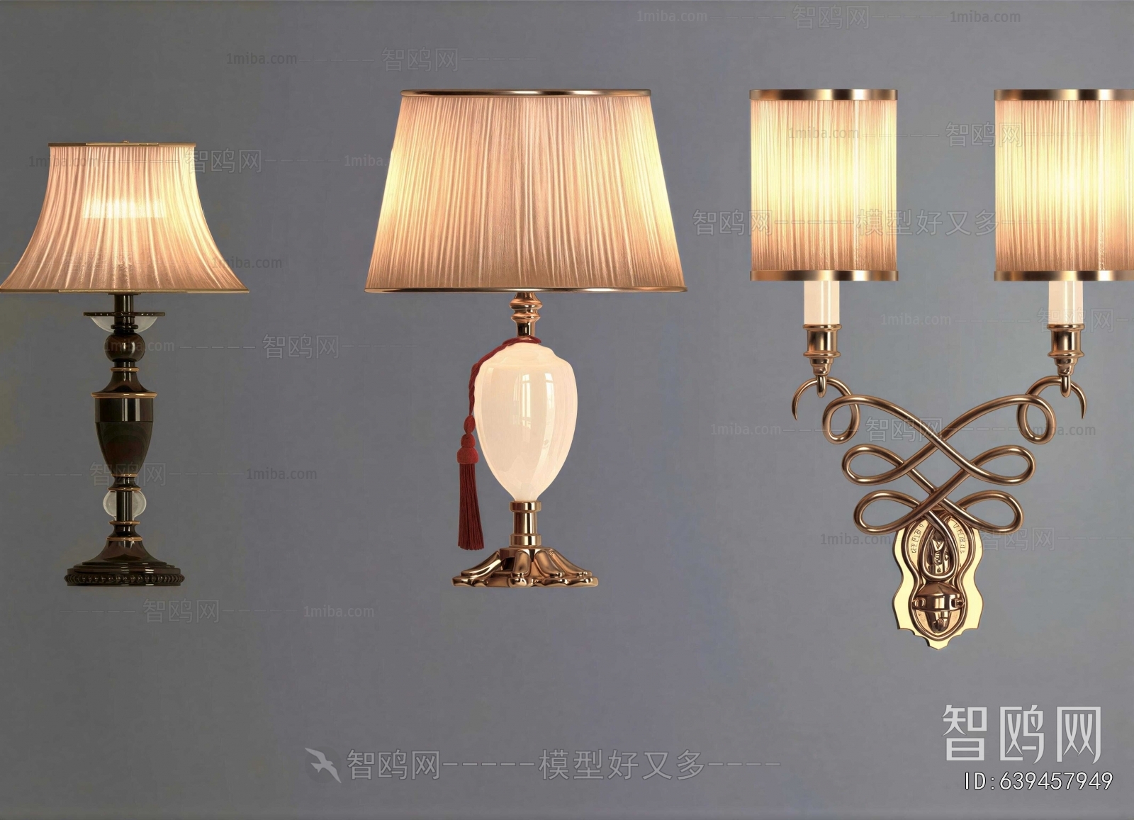 New Classical Style Table Lamp