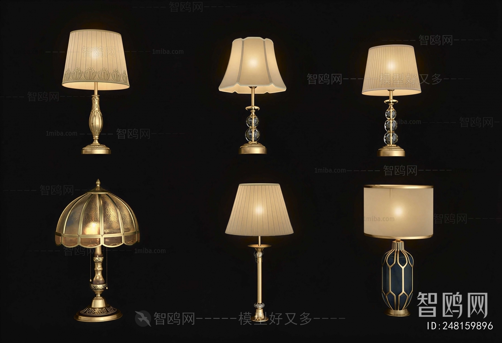 New Classical Style Table Lamp