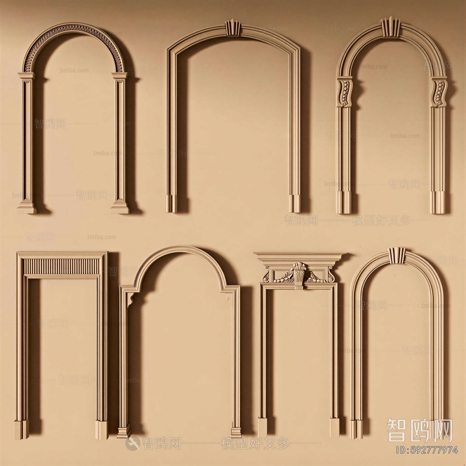 New Classical Style Door