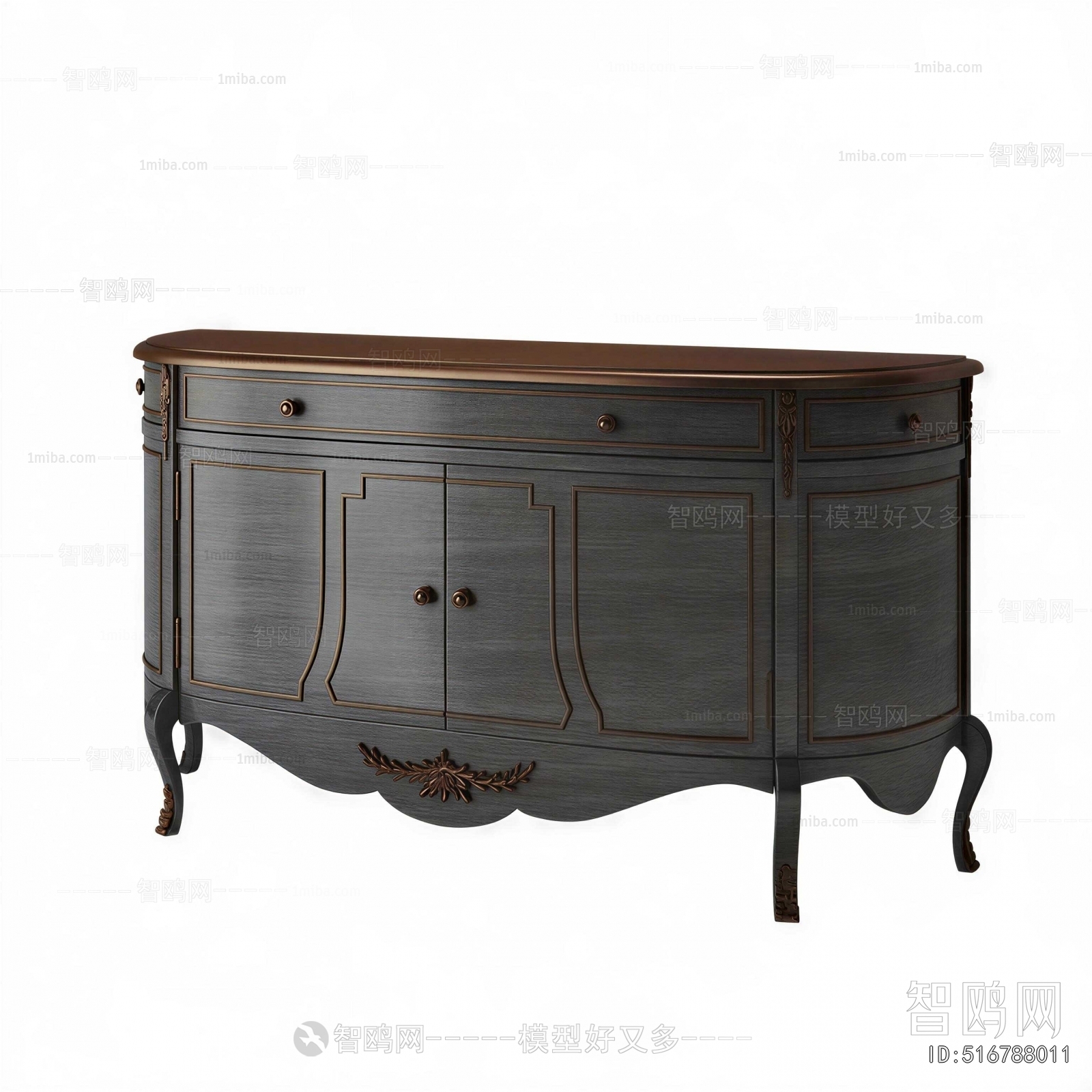 French Style Side Cabinet
