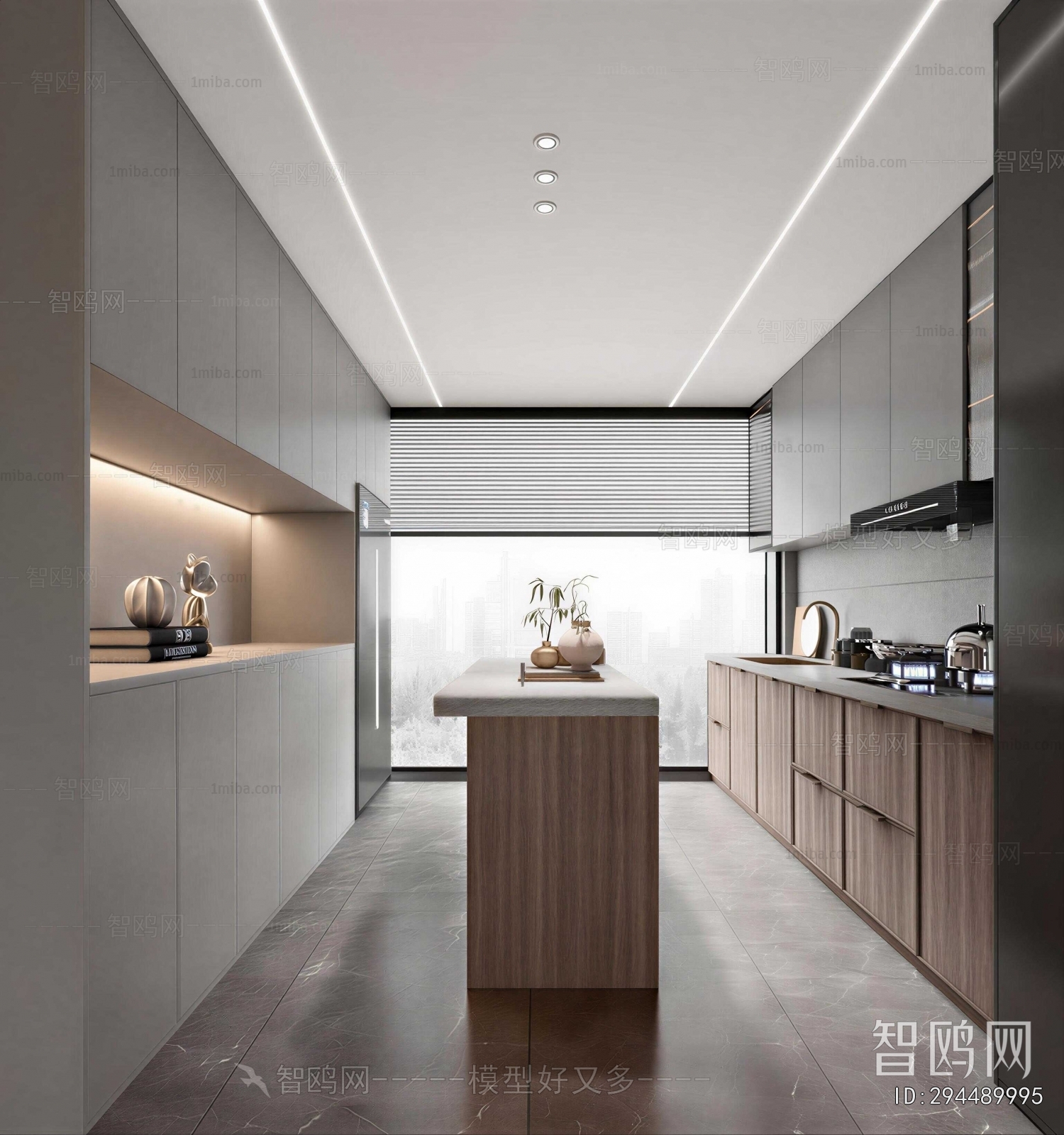 Modern The Kitchen