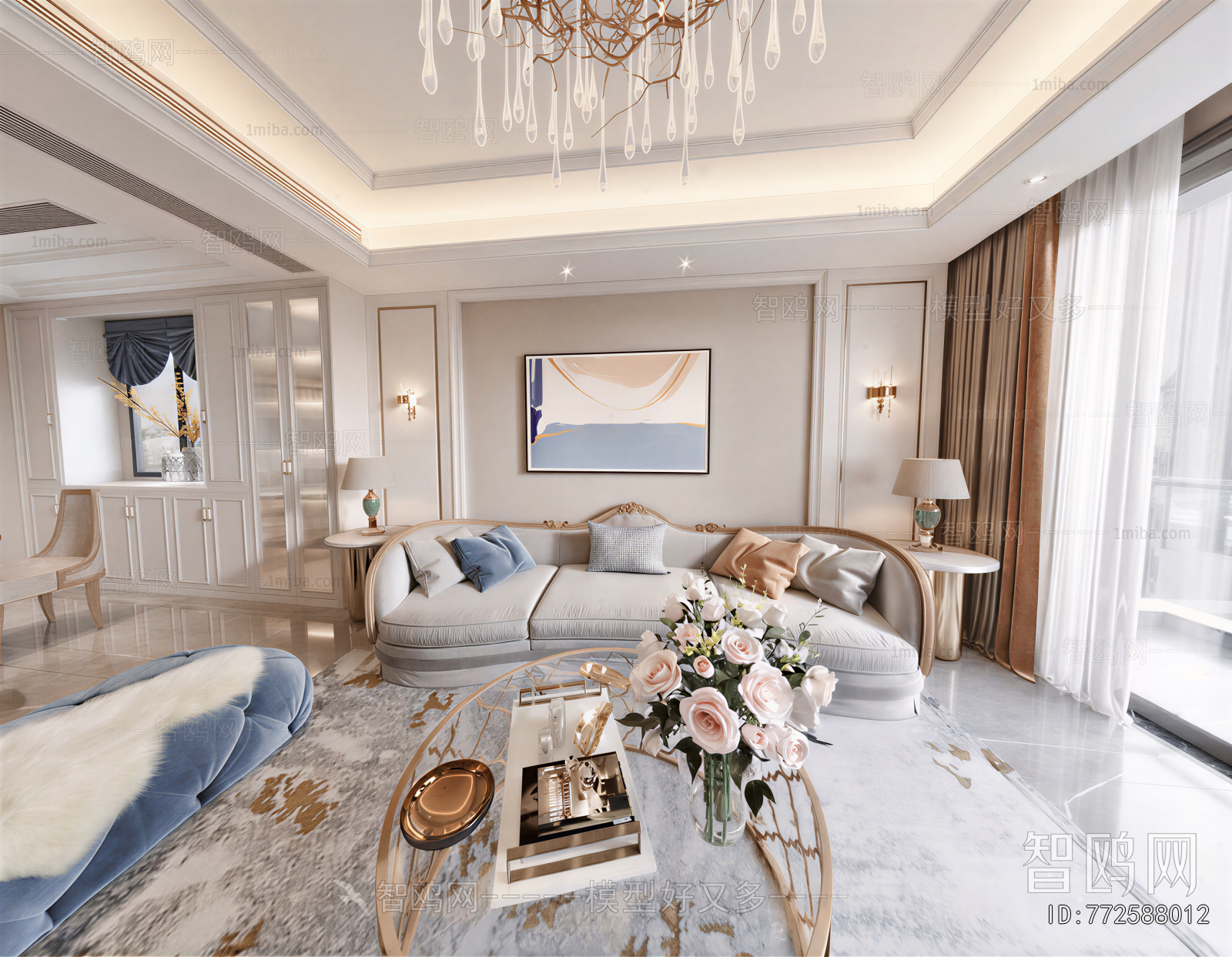 European Style A Living Room