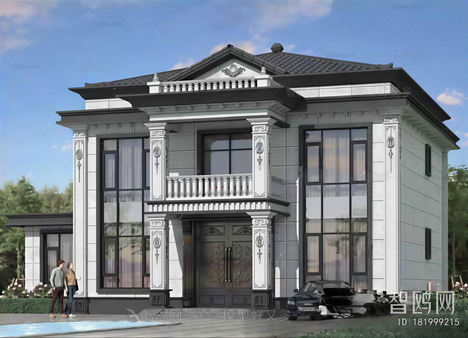 New Chinese Style Detached Villa