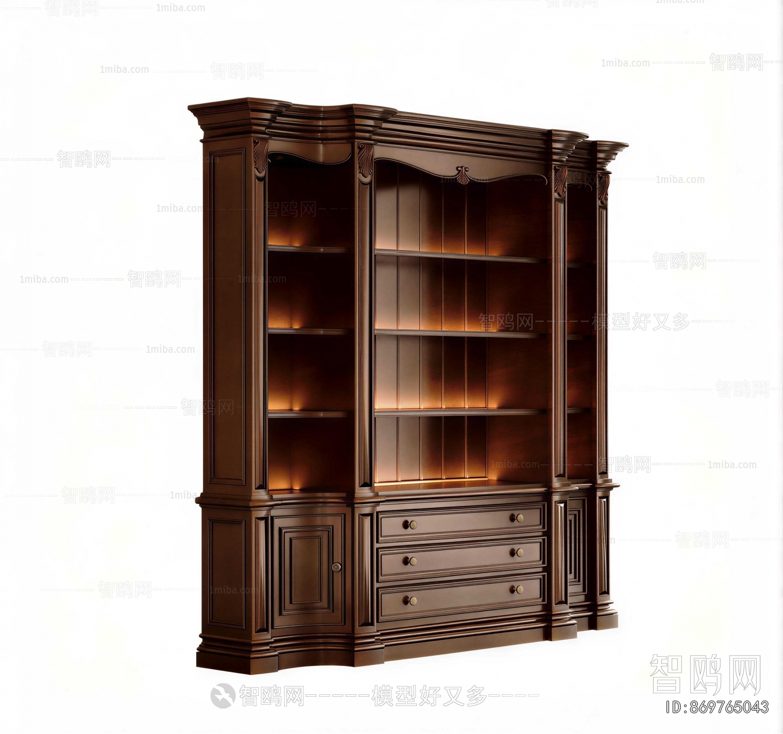 American Style Bookcase
