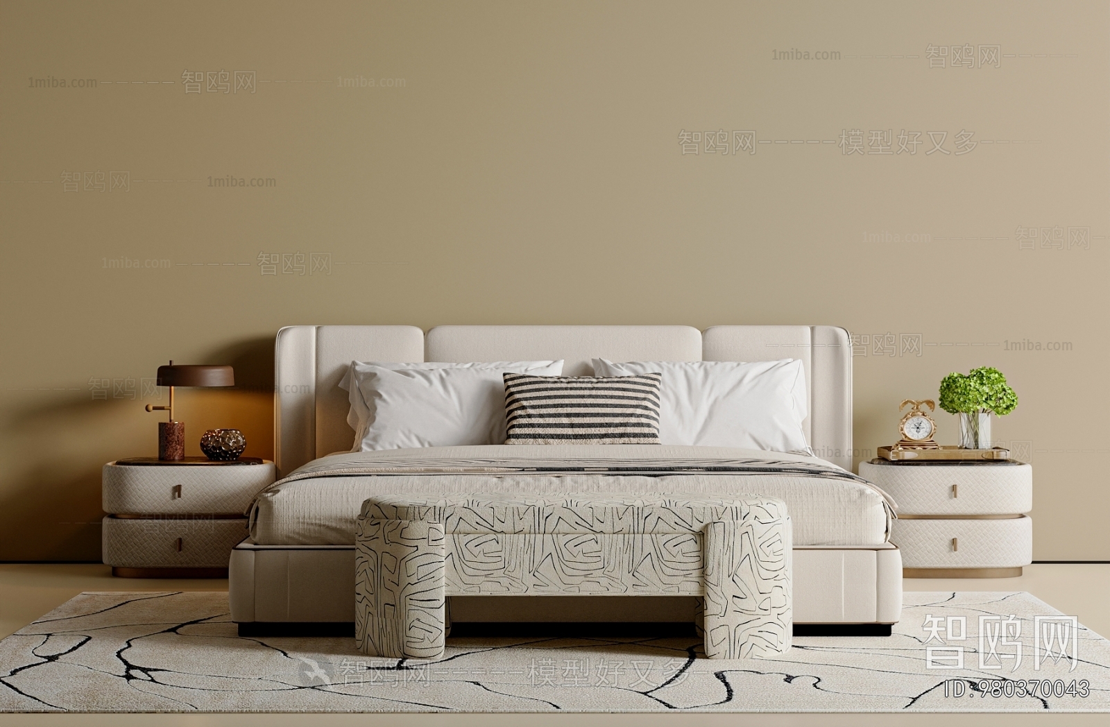 Modern Double Bed