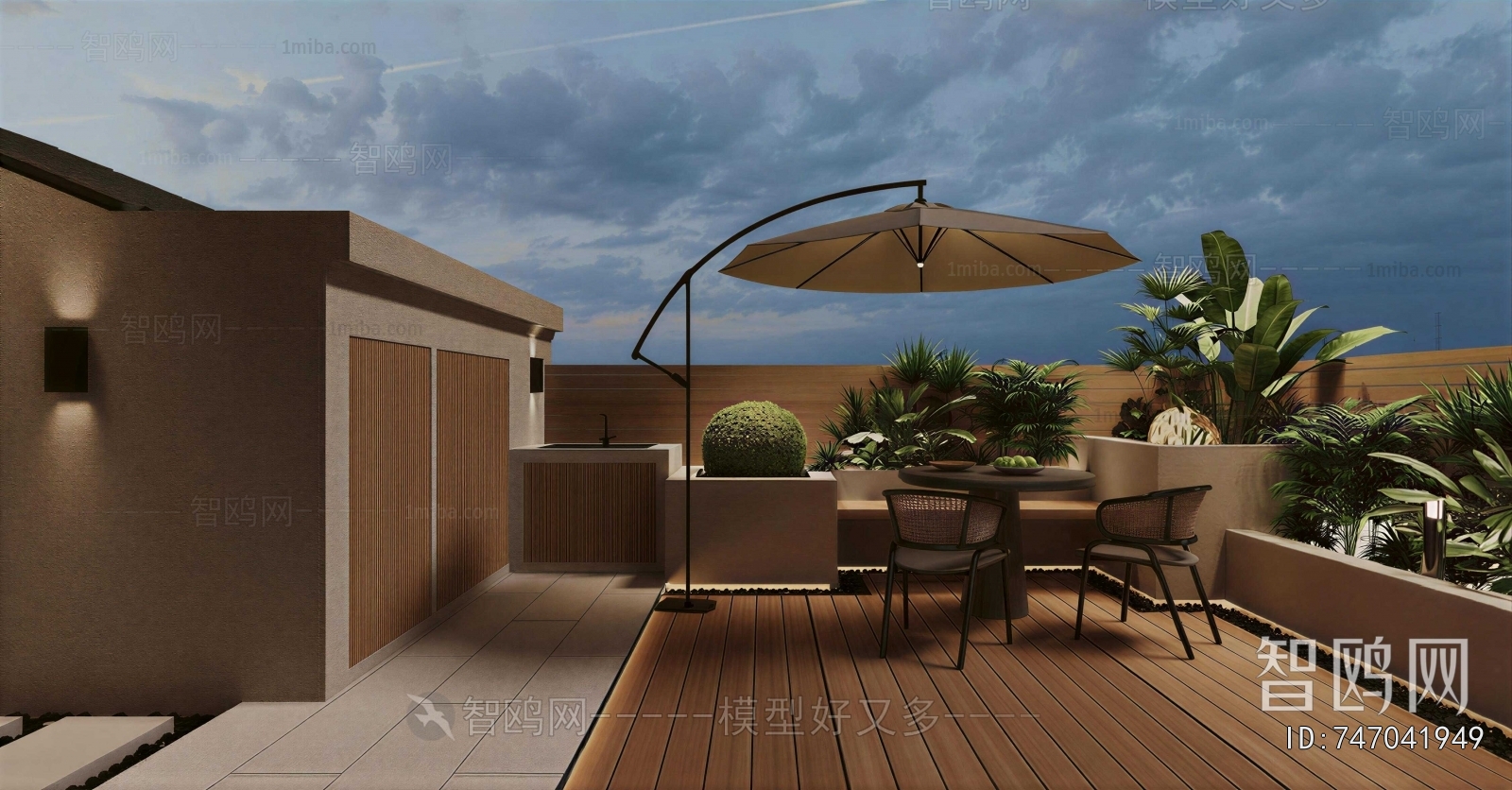 Modern Terrace