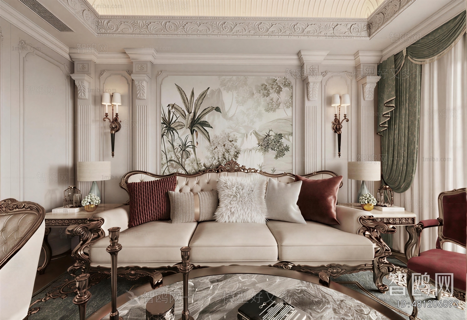 French Style A Living Room