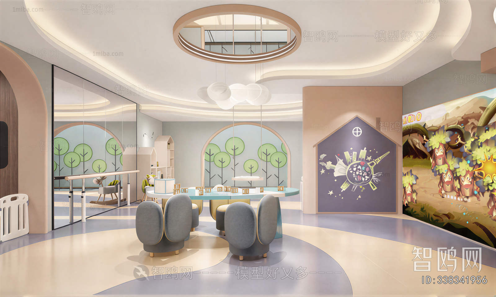 Modern Children's Playroom