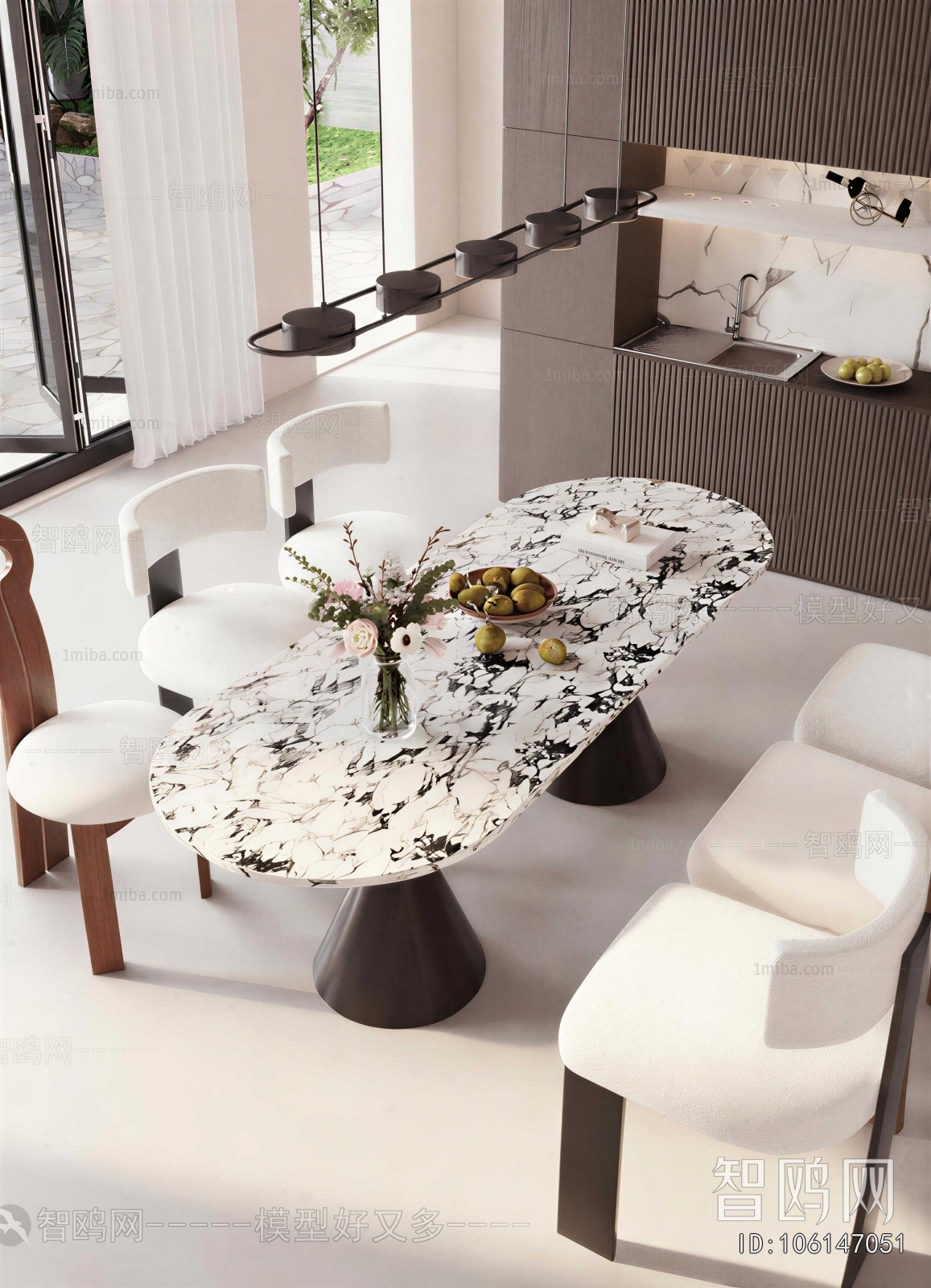 Modern Dining Table And Chairs