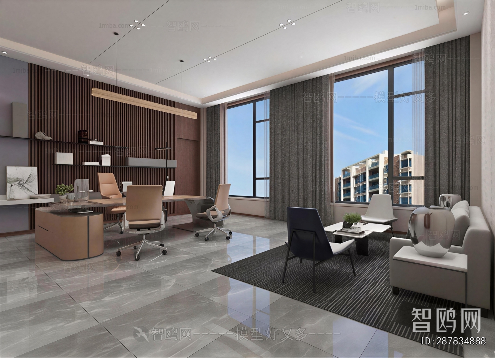 Modern Manager's Office
