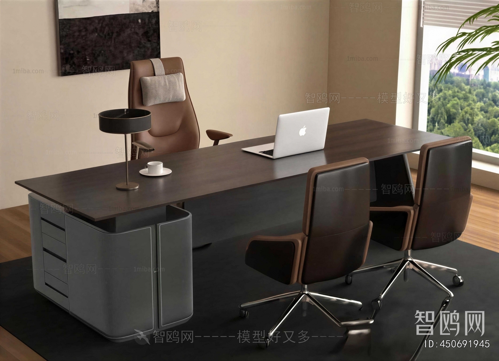 Modern Office Desk And Chair