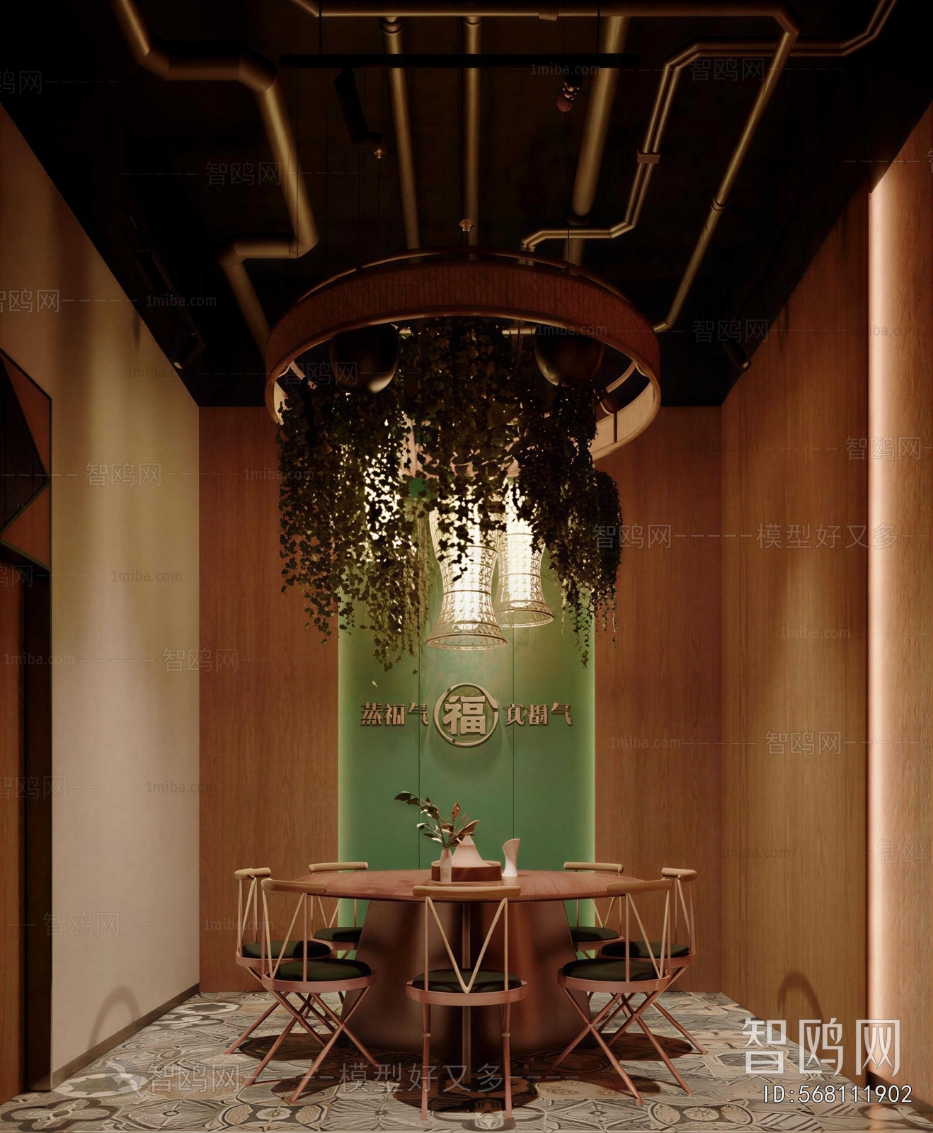Industrial Style Restaurant Box
