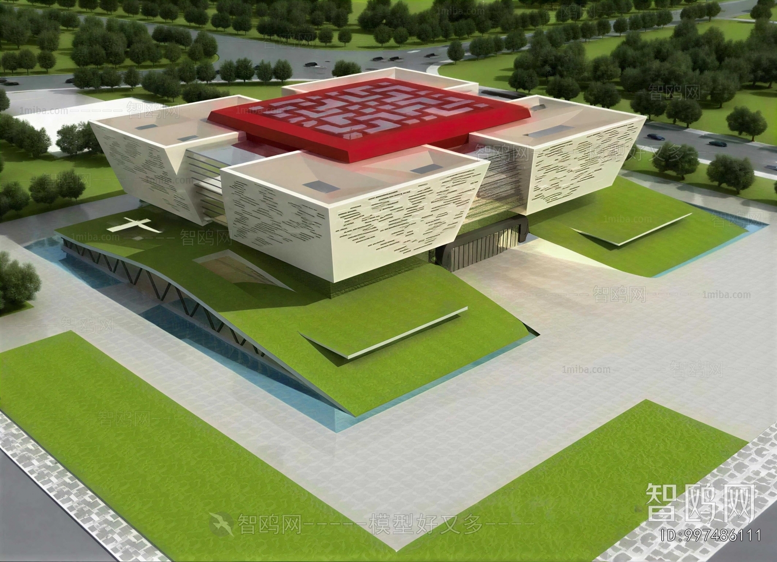 Modern Appearance Of Commercial Building