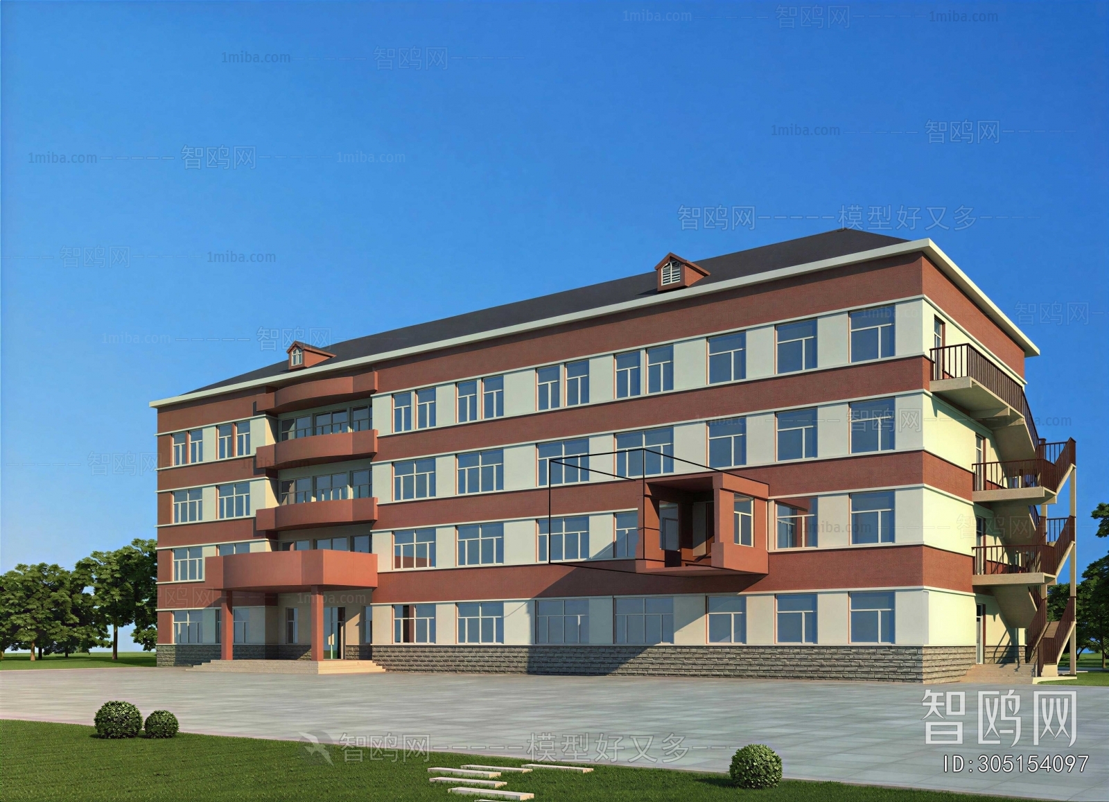 Modern Building Appearance