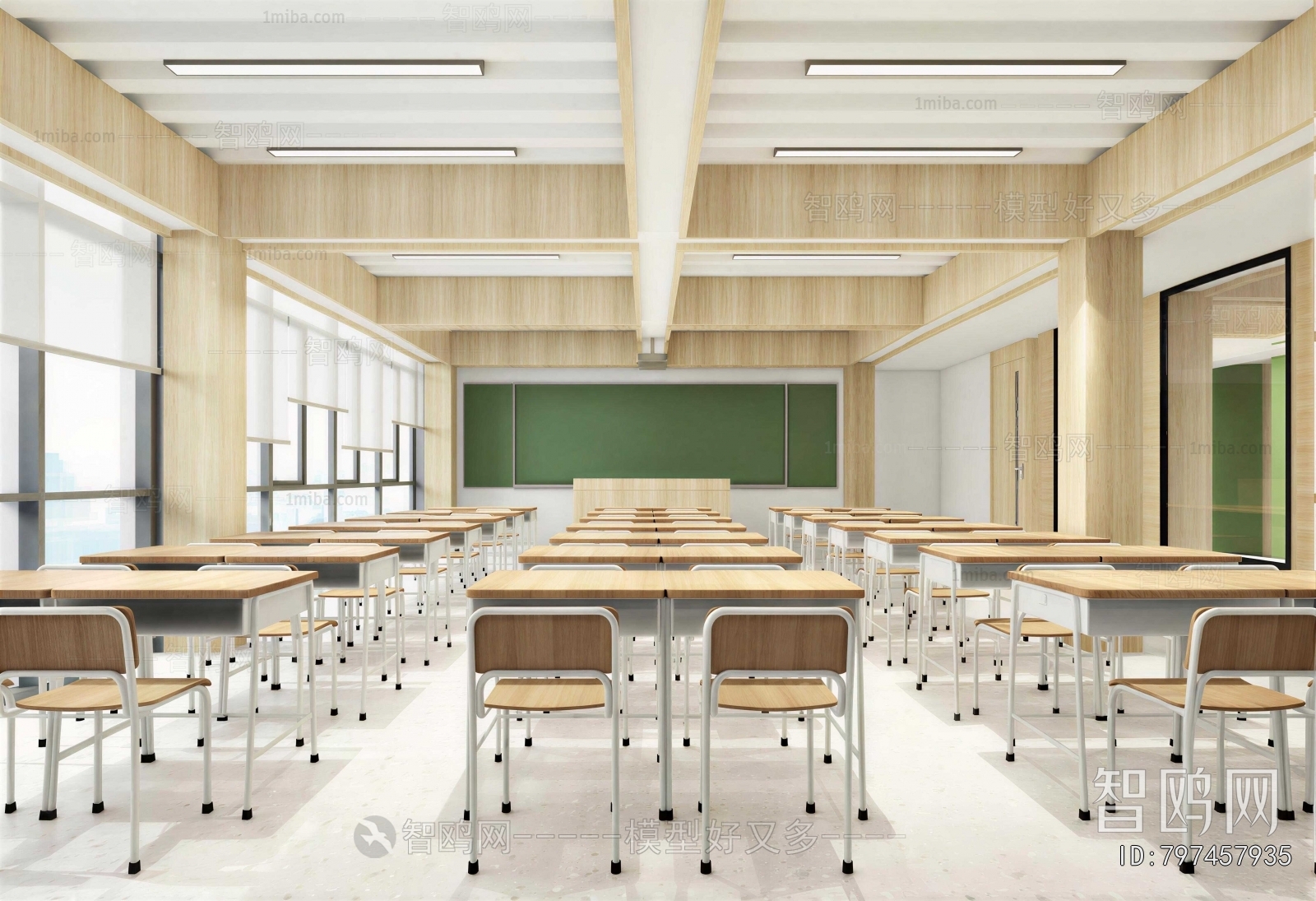 Modern School Classrooms