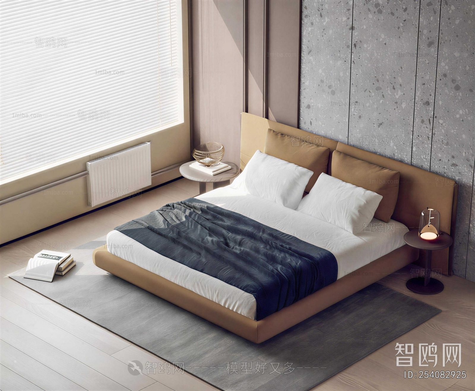 Modern Double Bed