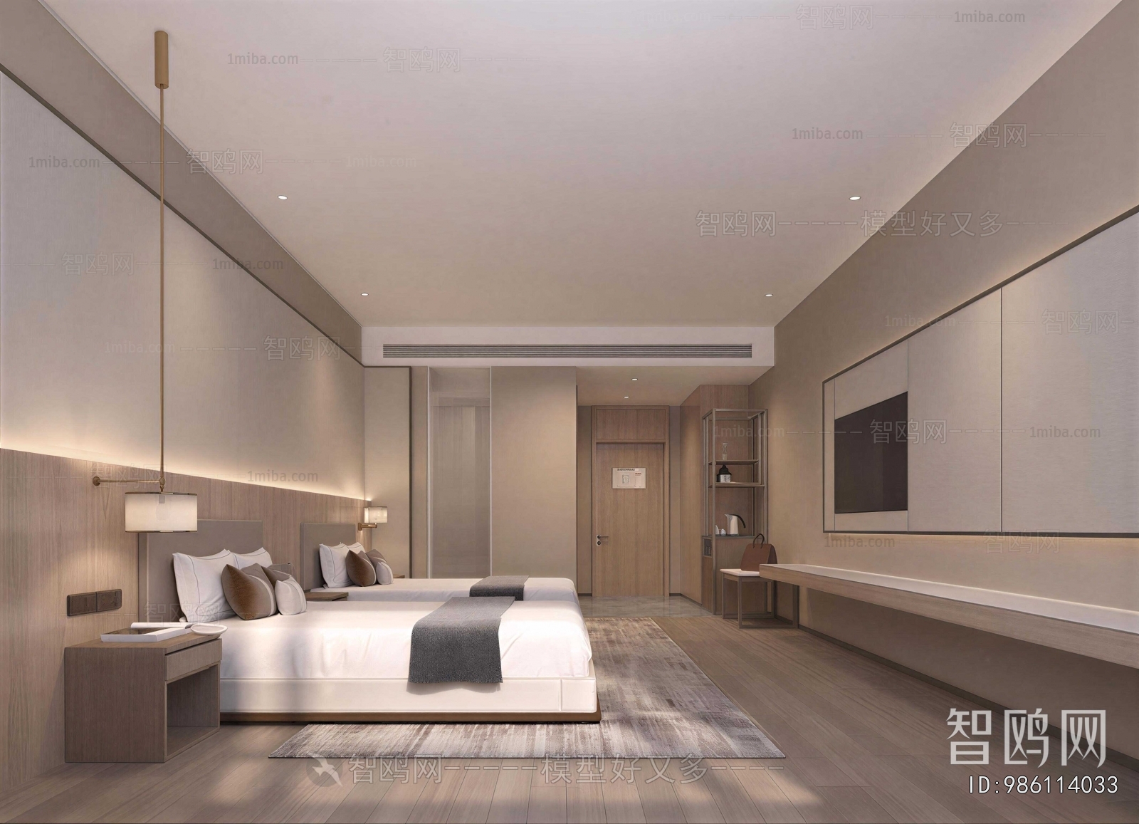 Modern Guest Room