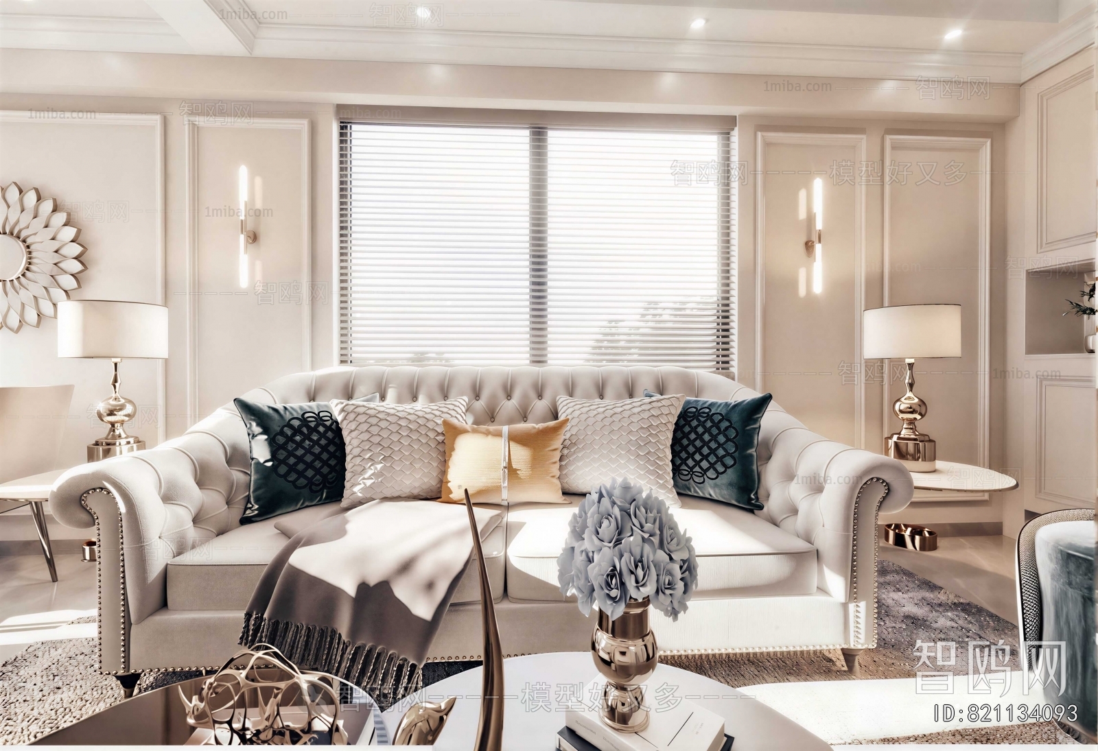 American Style A Living Room