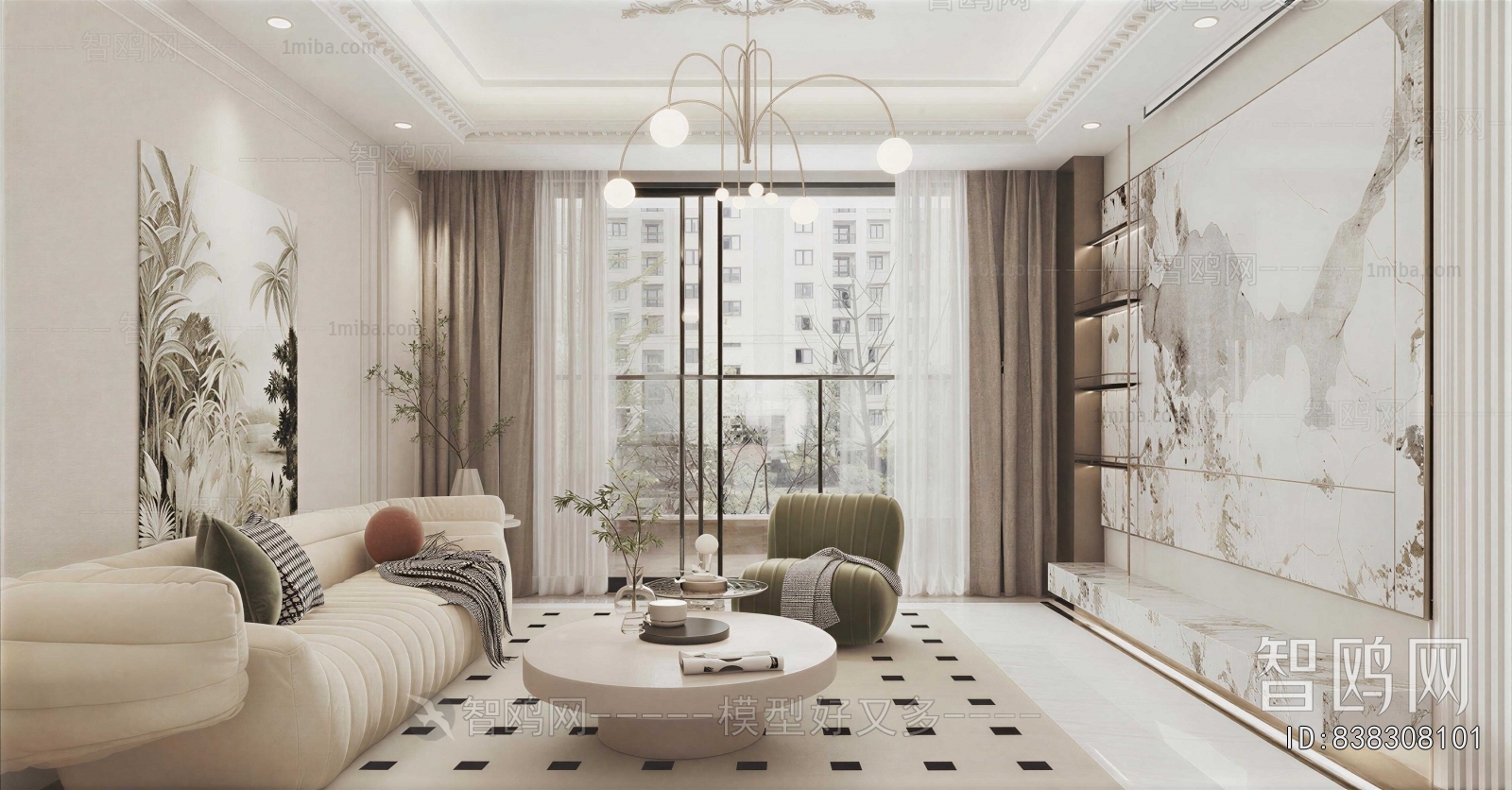 French Style A Living Room