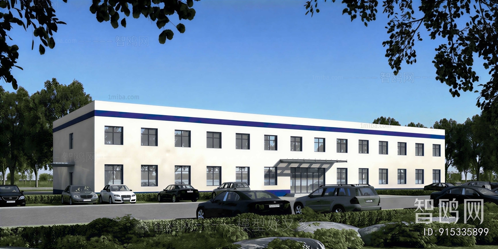 Modern Appearance Of Commercial Building