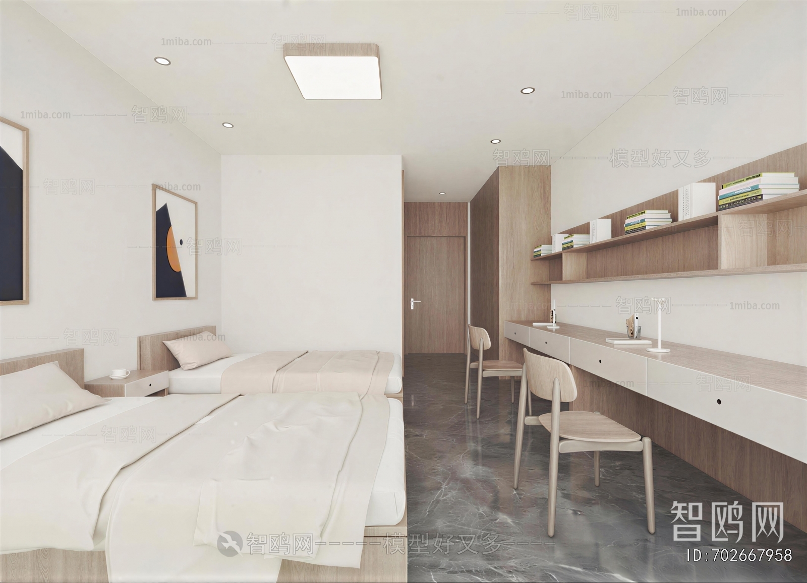 Modern Guest Room