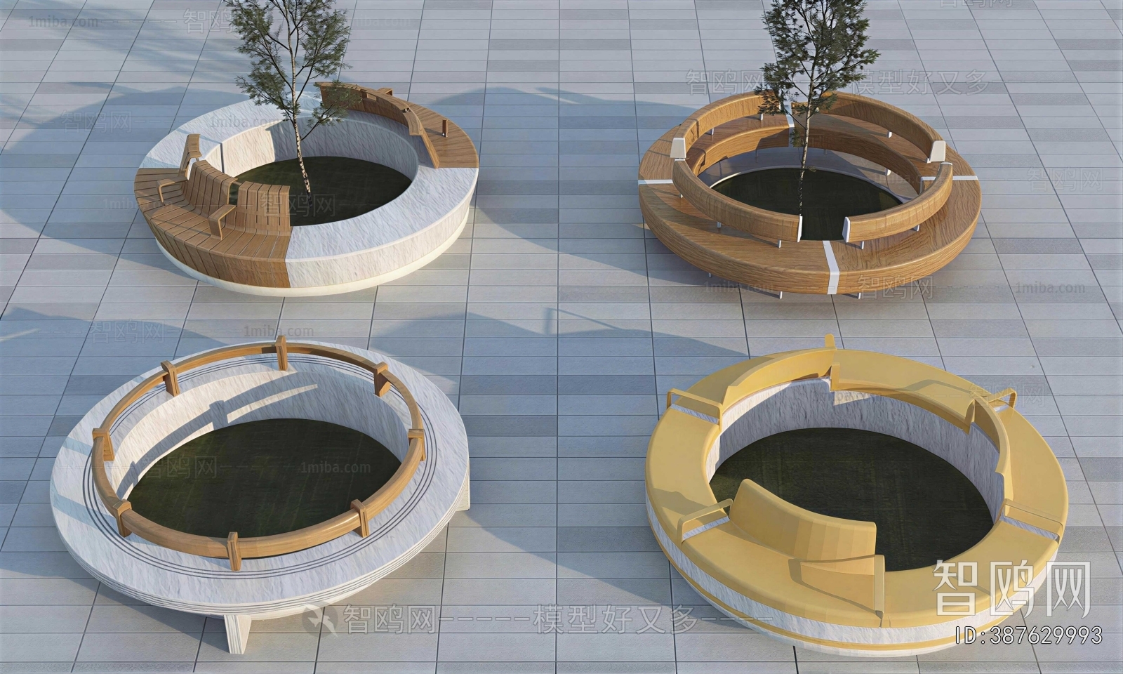 Modern Tree Pool