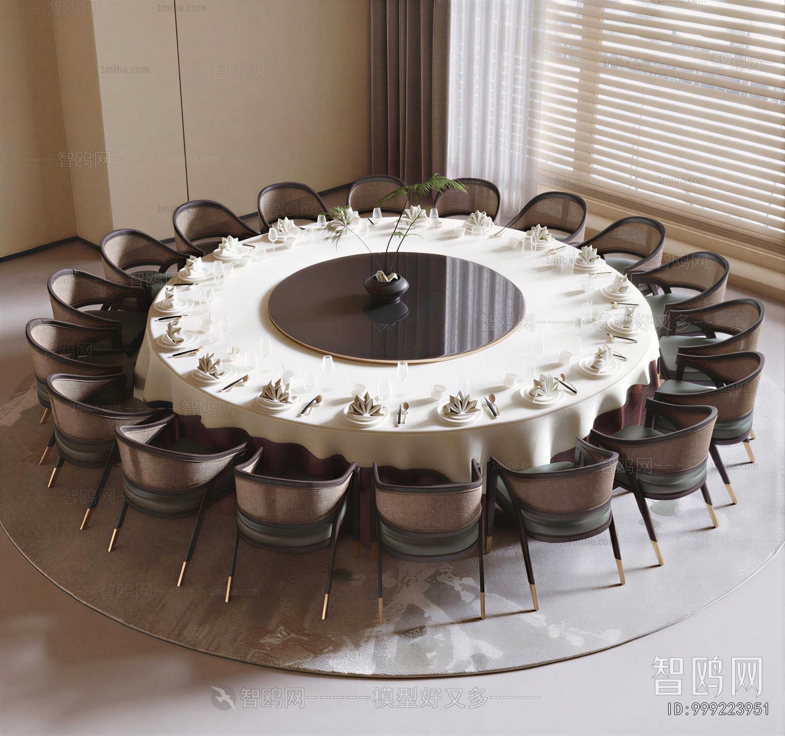 New Chinese Style Dining Table And Chairs