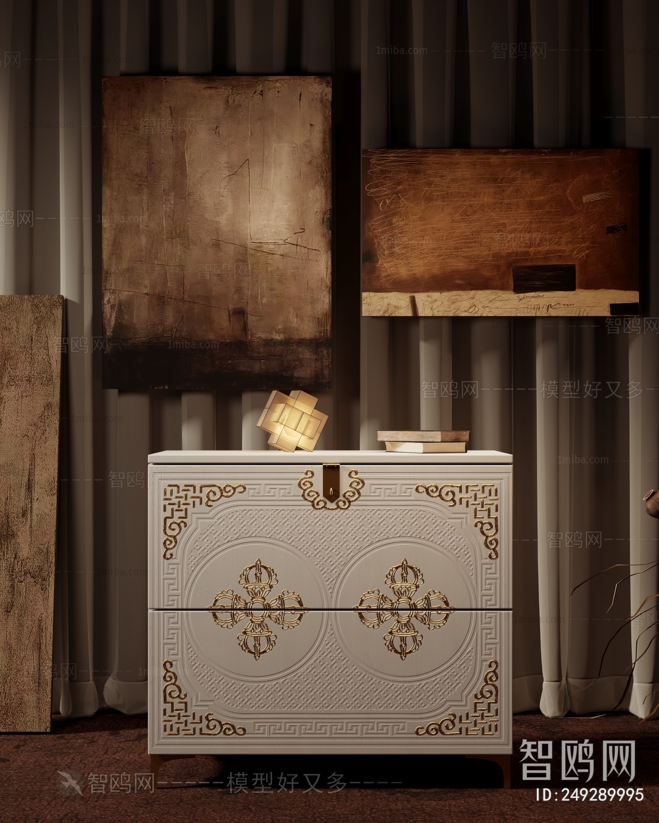 European Style Decorative Cabinet
