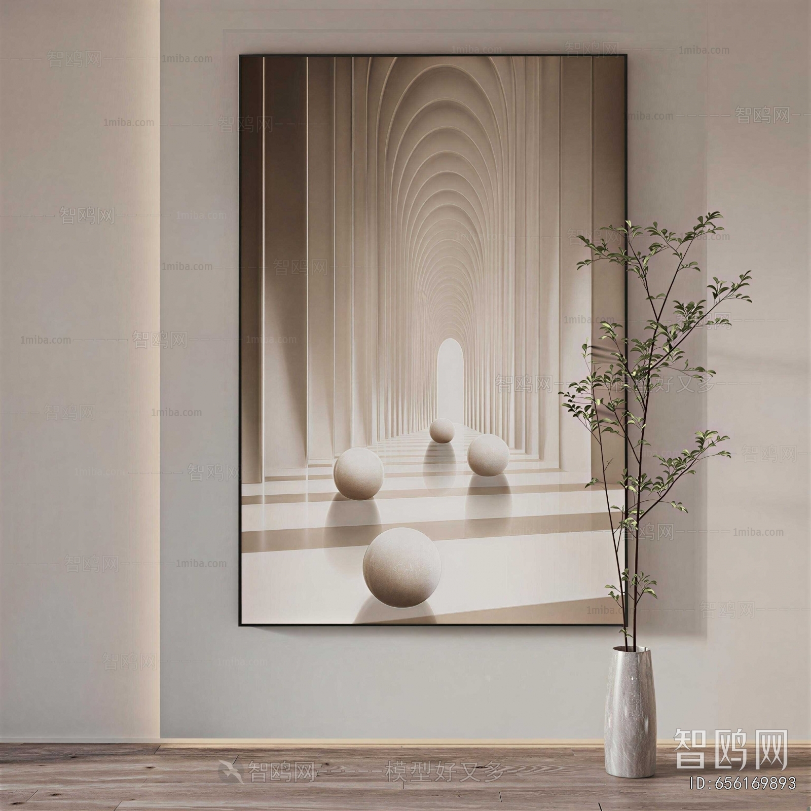 Wabi-sabi Style Painting
