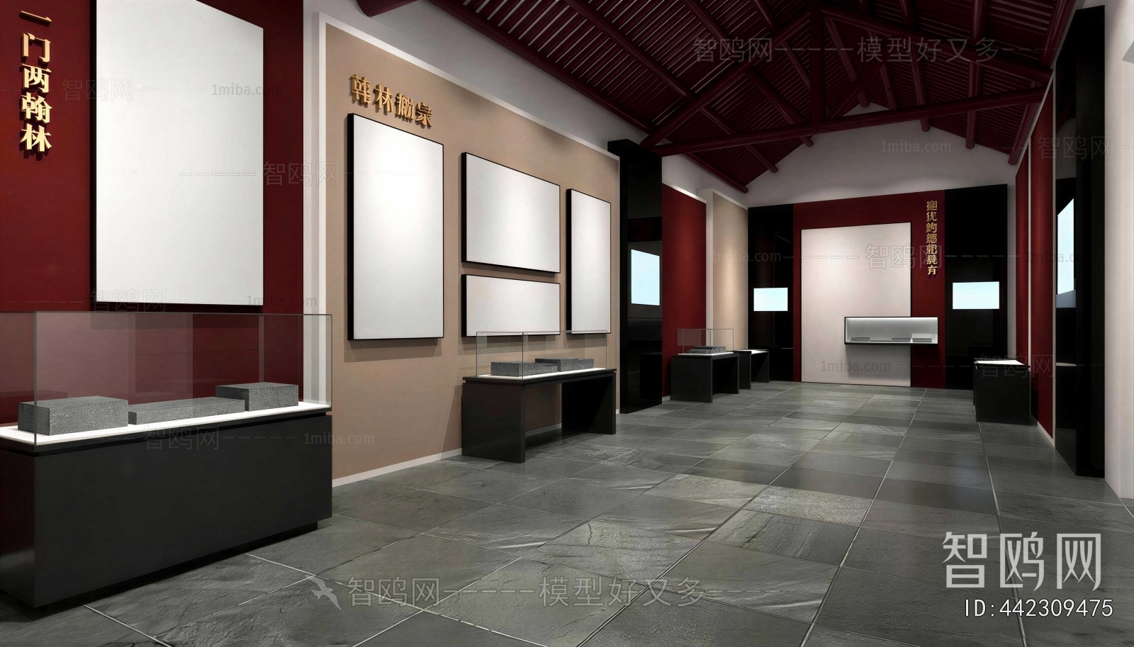 New Chinese Style Exhibition Hall
