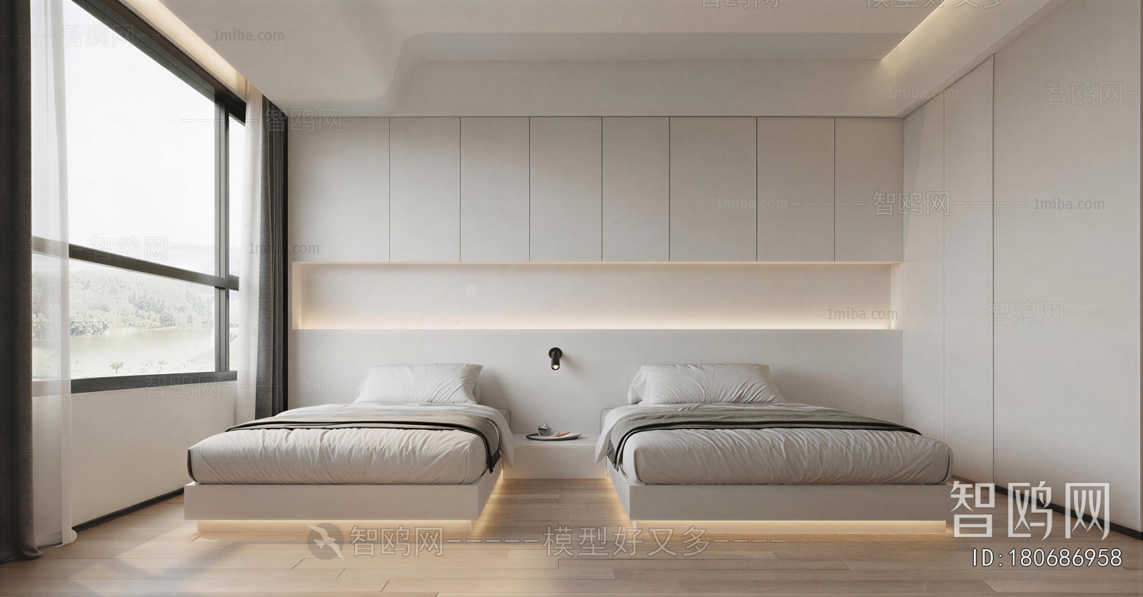 Modern Guest Room