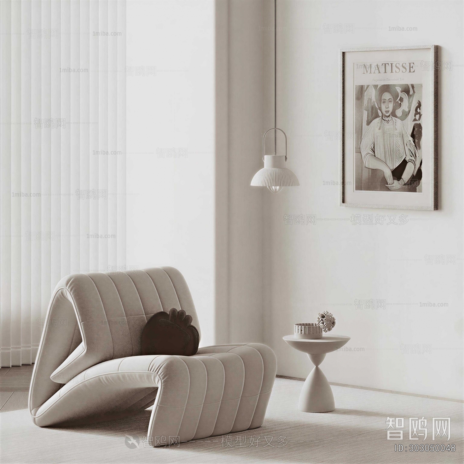 American Style Single Sofa