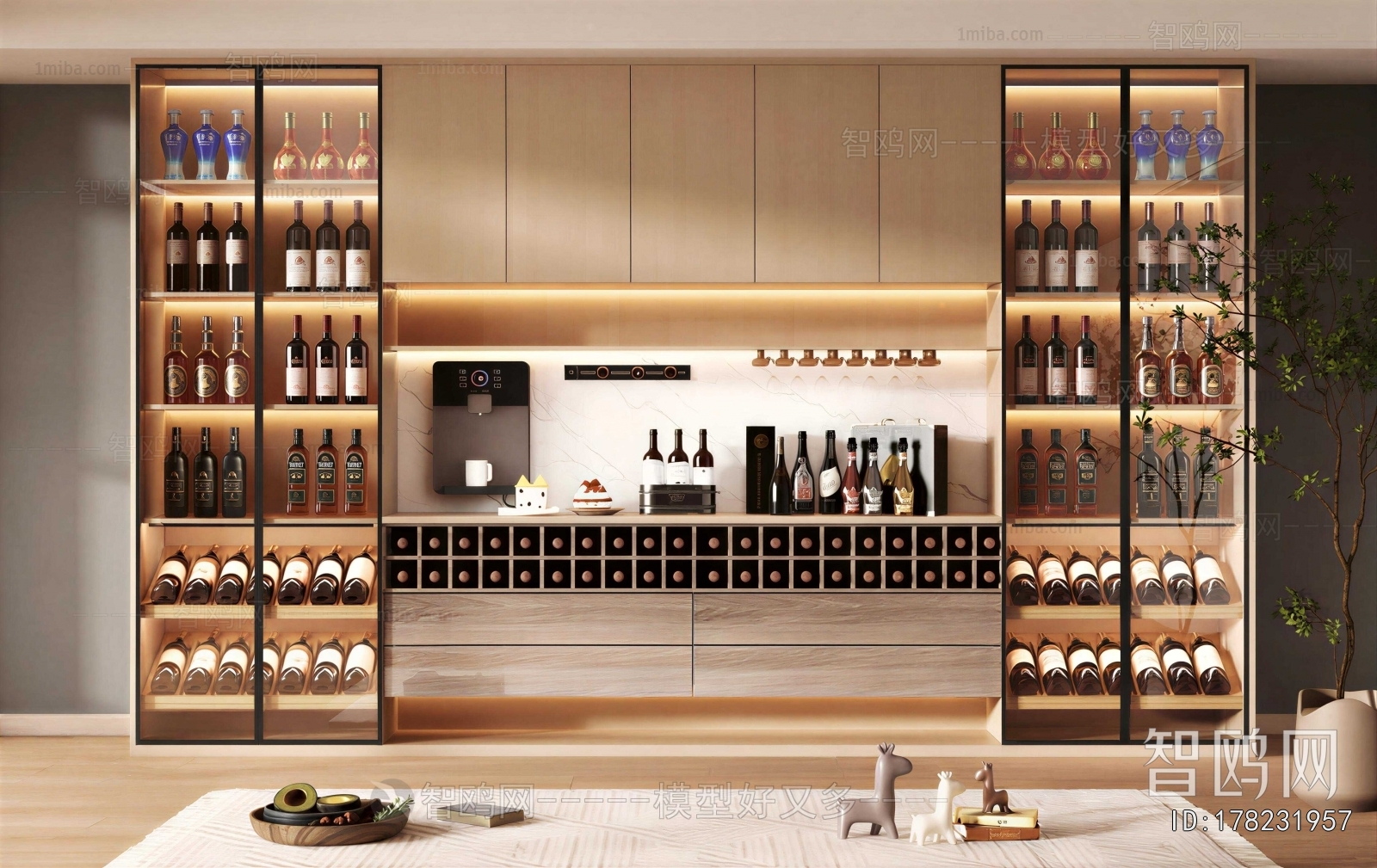 Modern Wine Cabinet