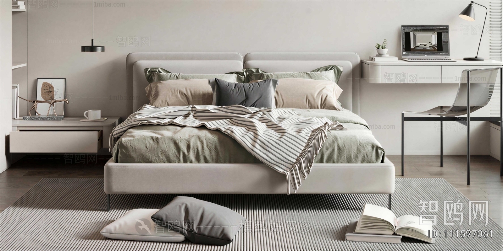 Modern Double Bed